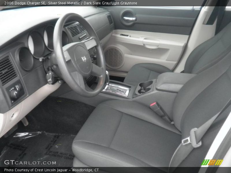 Silver Steel Metallic / Dark Slate Gray/Light Graystone 2006 Dodge Charger SE