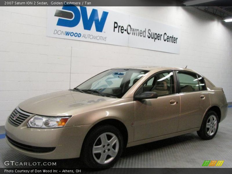 Golden Cashmere / Tan 2007 Saturn ION 2 Sedan