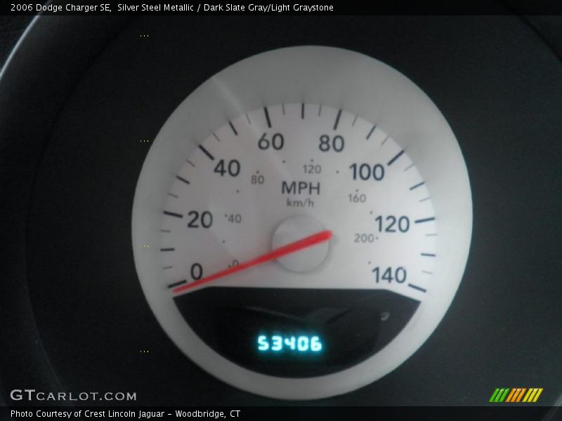Silver Steel Metallic / Dark Slate Gray/Light Graystone 2006 Dodge Charger SE