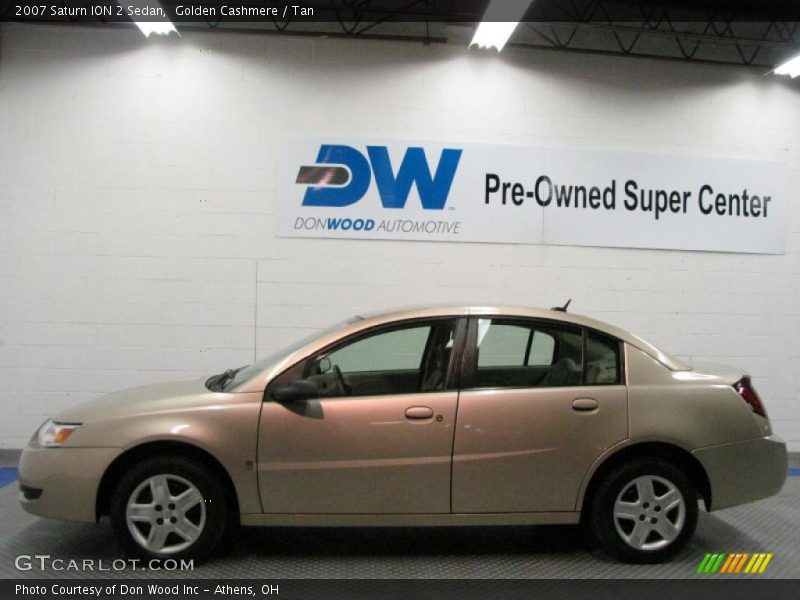 Golden Cashmere / Tan 2007 Saturn ION 2 Sedan