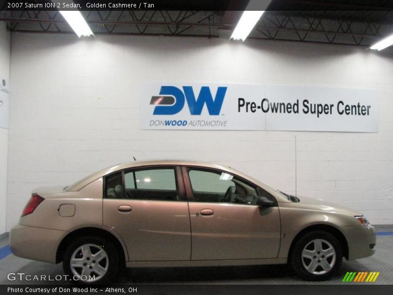 Golden Cashmere / Tan 2007 Saturn ION 2 Sedan