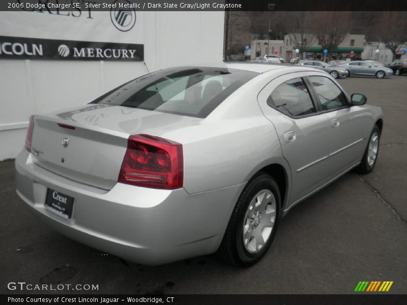 Silver Steel Metallic / Dark Slate Gray/Light Graystone 2006 Dodge Charger SE