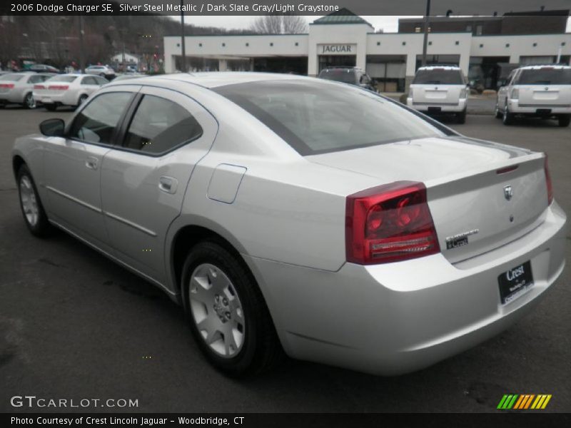 Silver Steel Metallic / Dark Slate Gray/Light Graystone 2006 Dodge Charger SE