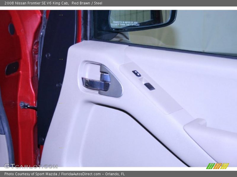 Red Brawn / Steel 2008 Nissan Frontier SE V6 King Cab