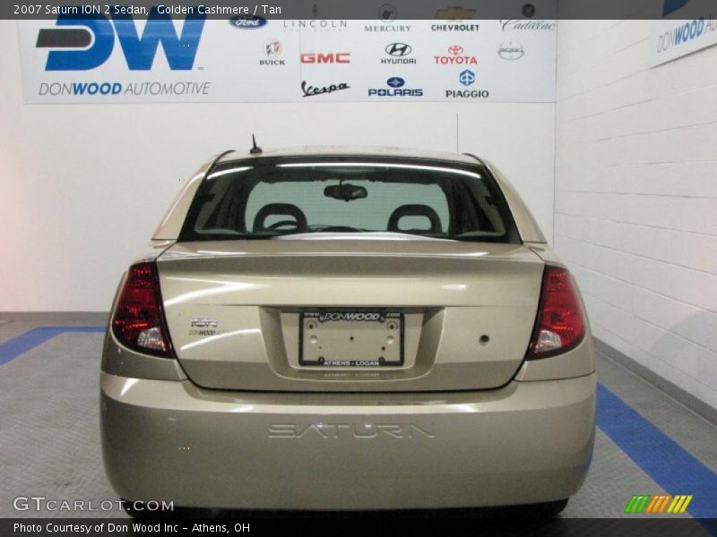 Golden Cashmere / Tan 2007 Saturn ION 2 Sedan
