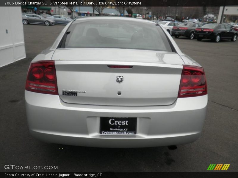Silver Steel Metallic / Dark Slate Gray/Light Graystone 2006 Dodge Charger SE