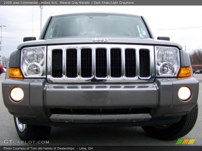 Mineral Gray Metallic / Dark Khaki/Light Graystone 2008 Jeep Commander Limited 4x4