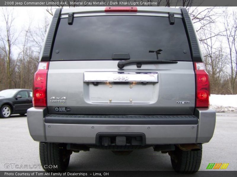Mineral Gray Metallic / Dark Khaki/Light Graystone 2008 Jeep Commander Limited 4x4