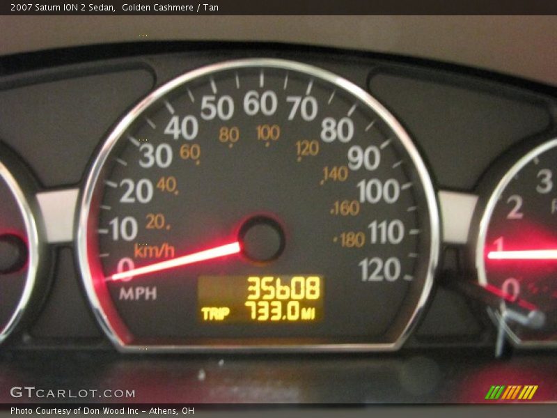 Golden Cashmere / Tan 2007 Saturn ION 2 Sedan