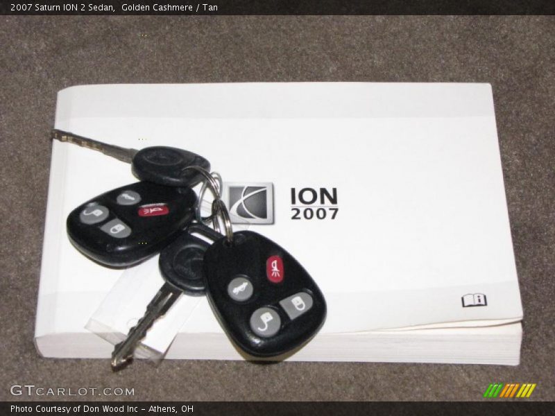 Golden Cashmere / Tan 2007 Saturn ION 2 Sedan