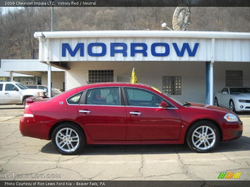 Victory Red / Neutral 2009 Chevrolet Impala LTZ