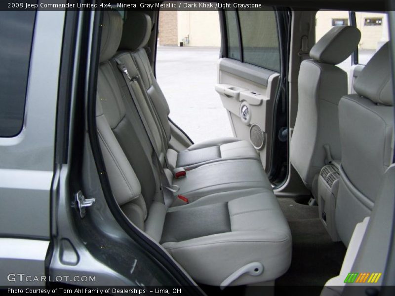 Mineral Gray Metallic / Dark Khaki/Light Graystone 2008 Jeep Commander Limited 4x4