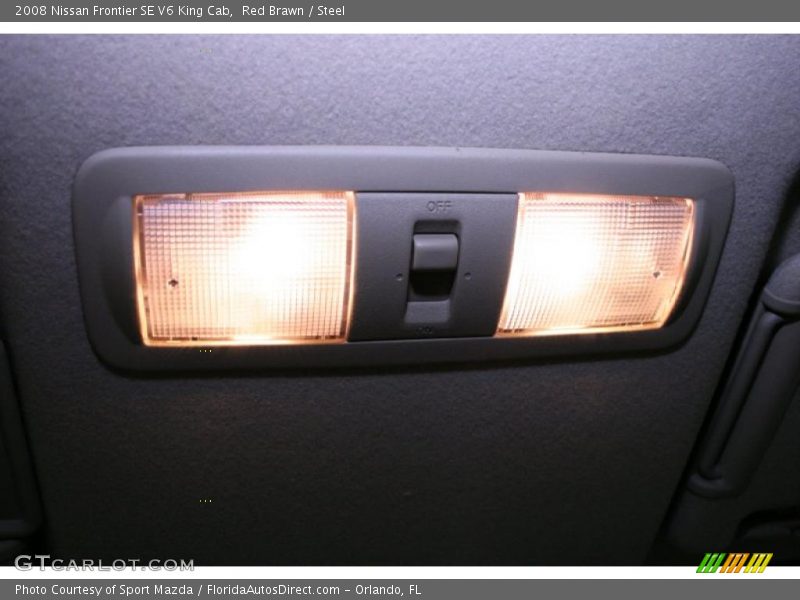Red Brawn / Steel 2008 Nissan Frontier SE V6 King Cab