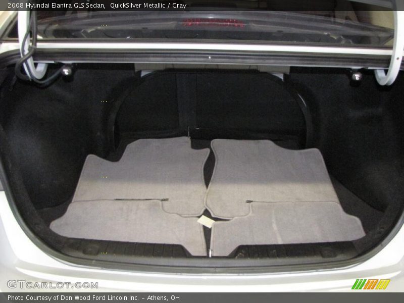 QuickSilver Metallic / Gray 2008 Hyundai Elantra GLS Sedan
