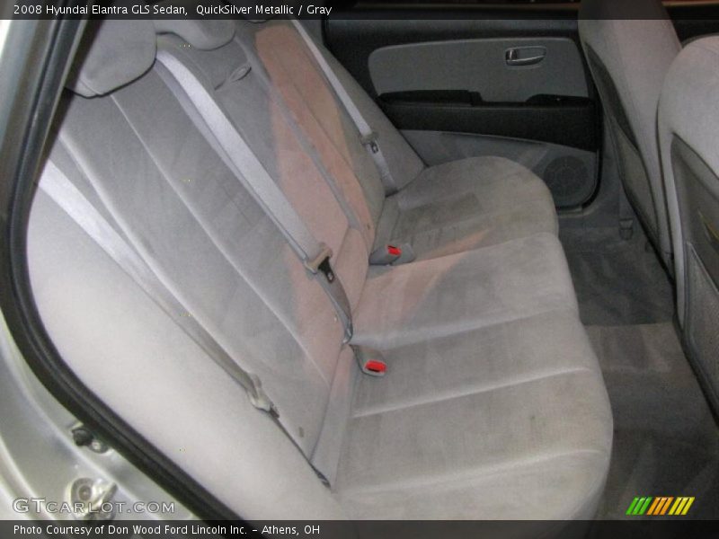 QuickSilver Metallic / Gray 2008 Hyundai Elantra GLS Sedan