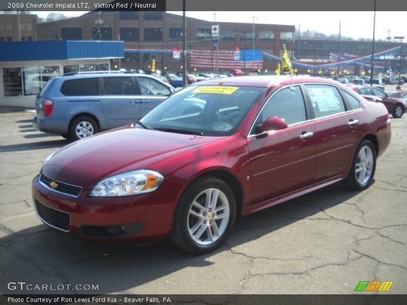 Victory Red / Neutral 2009 Chevrolet Impala LTZ