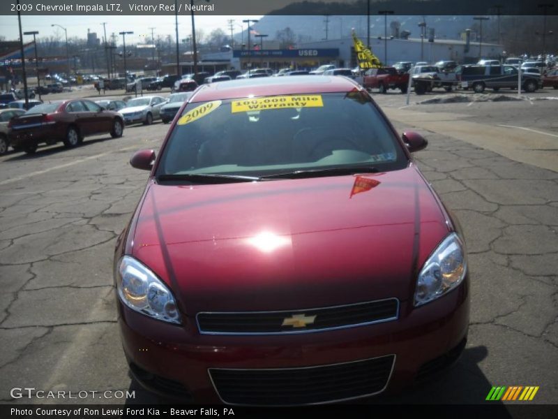 Victory Red / Neutral 2009 Chevrolet Impala LTZ