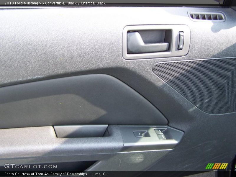 Black / Charcoal Black 2010 Ford Mustang V6 Convertible