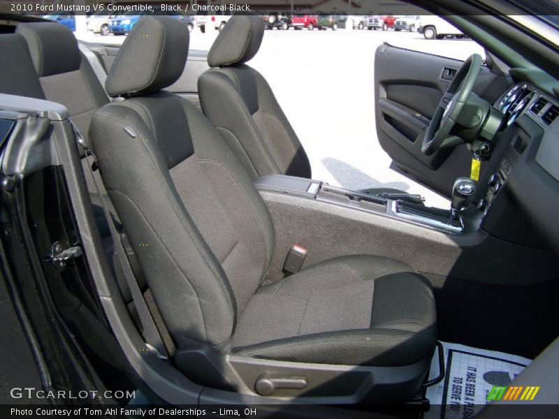 Black / Charcoal Black 2010 Ford Mustang V6 Convertible