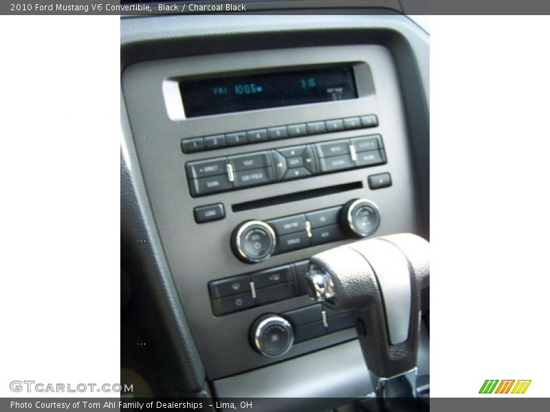 Black / Charcoal Black 2010 Ford Mustang V6 Convertible
