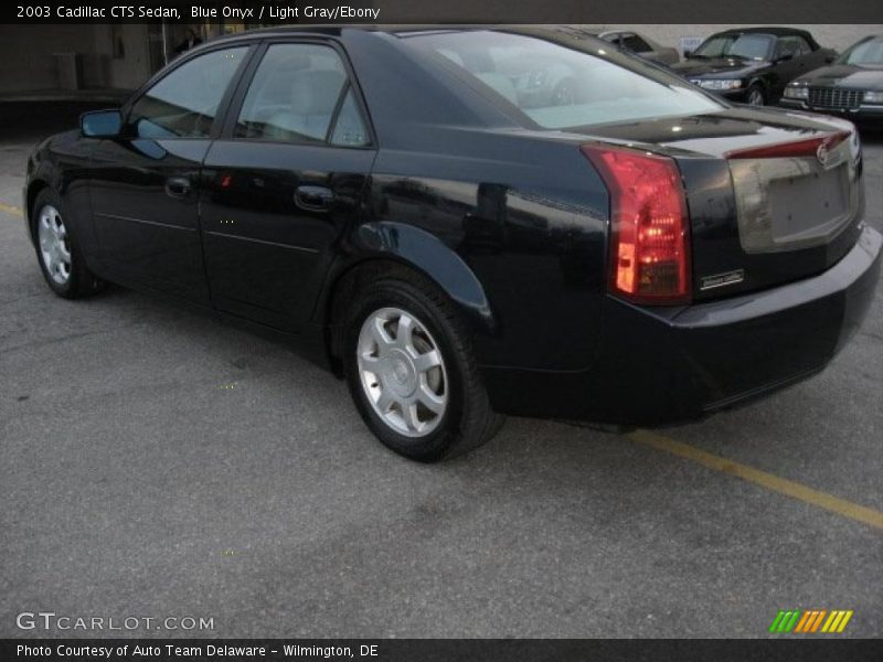 Blue Onyx / Light Gray/Ebony 2003 Cadillac CTS Sedan