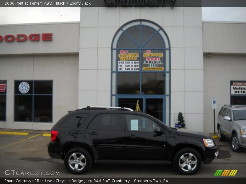 Black / Ebony Black 2006 Pontiac Torrent AWD