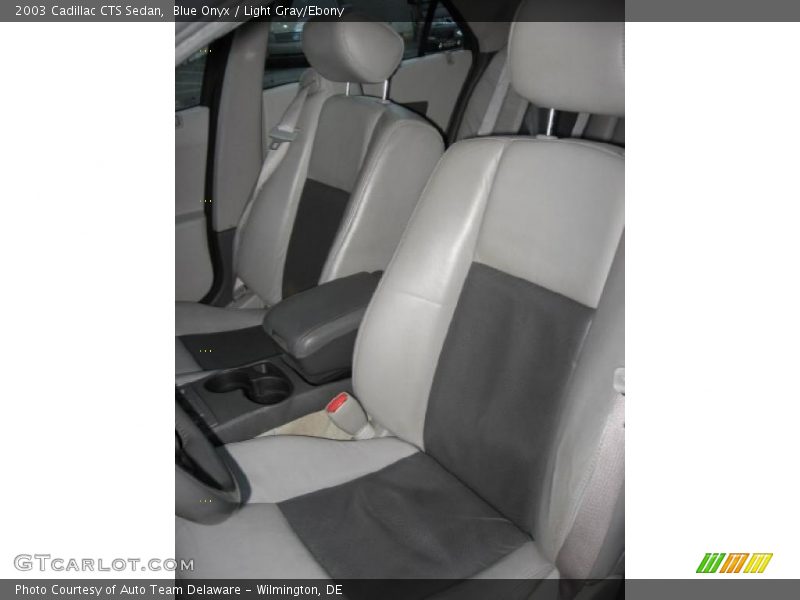 Blue Onyx / Light Gray/Ebony 2003 Cadillac CTS Sedan