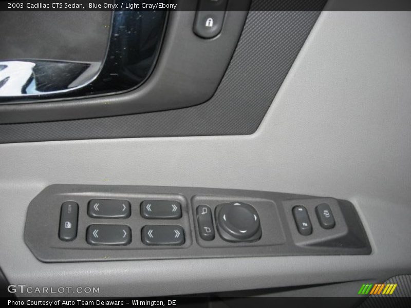 Blue Onyx / Light Gray/Ebony 2003 Cadillac CTS Sedan