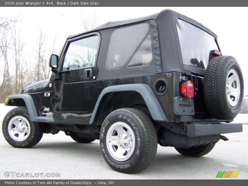 Black / Dark Slate Gray 2006 Jeep Wrangler X 4x4