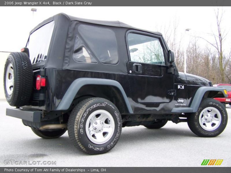 Black / Dark Slate Gray 2006 Jeep Wrangler X 4x4