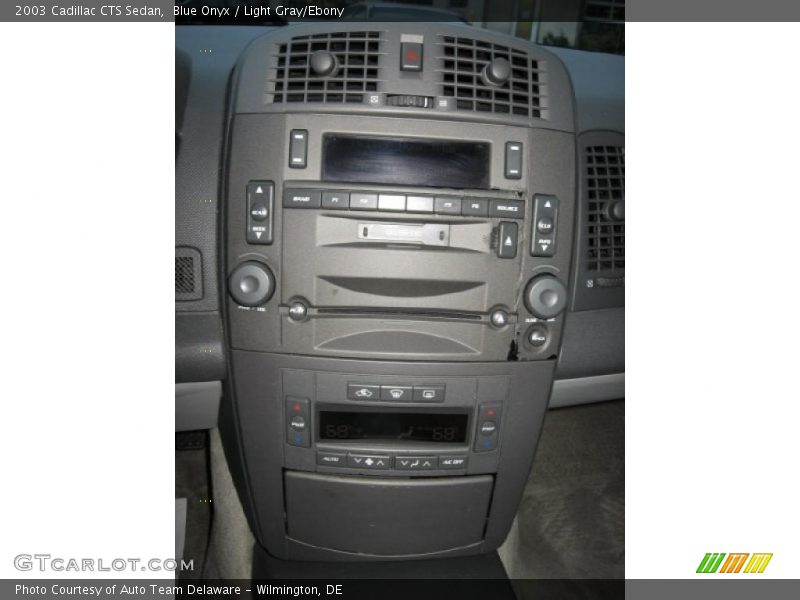 Blue Onyx / Light Gray/Ebony 2003 Cadillac CTS Sedan