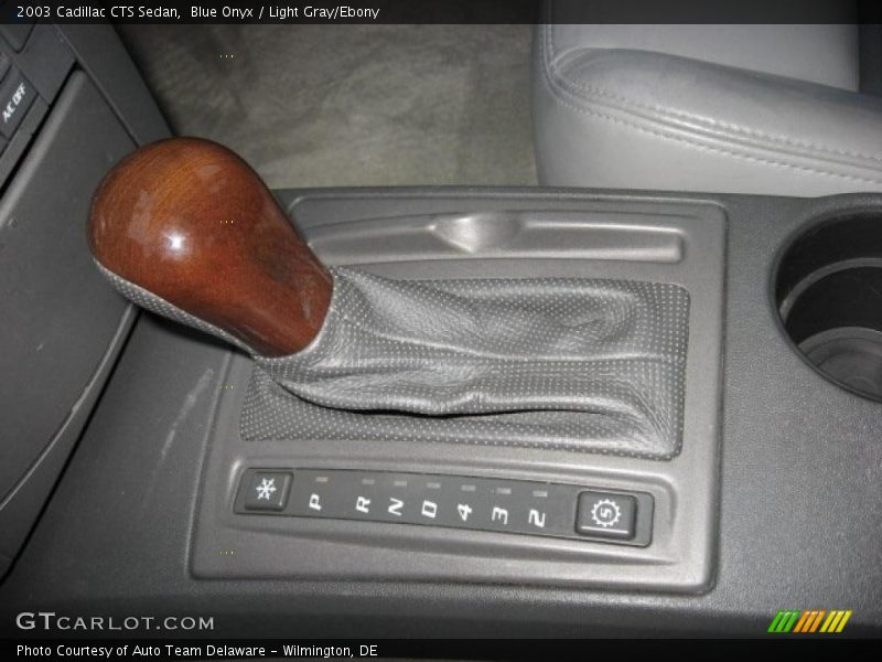 Blue Onyx / Light Gray/Ebony 2003 Cadillac CTS Sedan