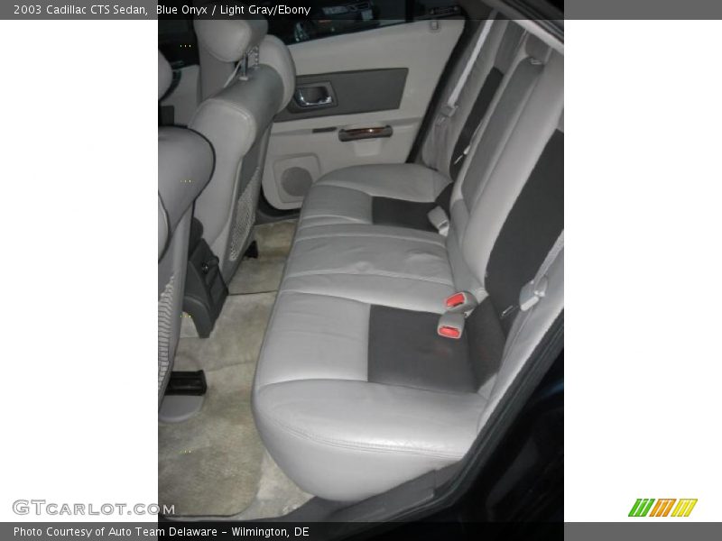 Blue Onyx / Light Gray/Ebony 2003 Cadillac CTS Sedan