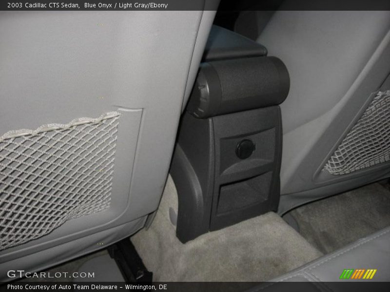 Blue Onyx / Light Gray/Ebony 2003 Cadillac CTS Sedan