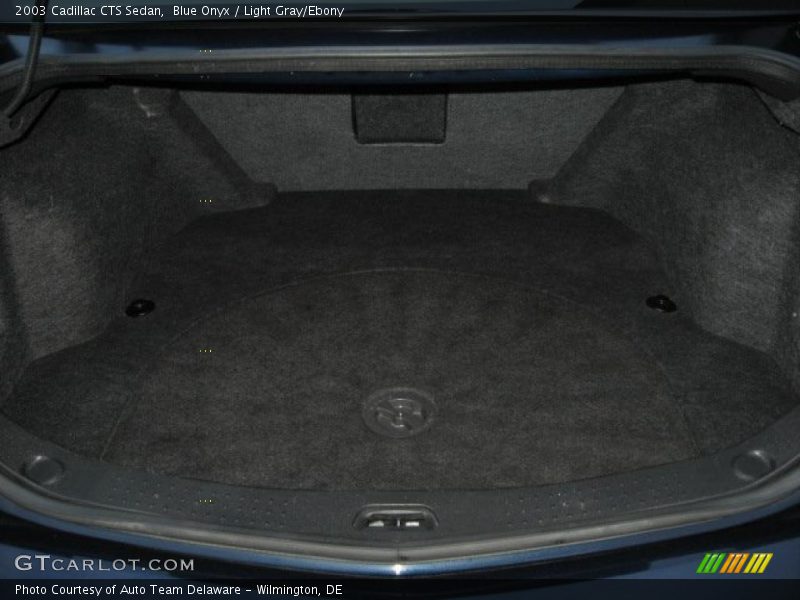 Blue Onyx / Light Gray/Ebony 2003 Cadillac CTS Sedan