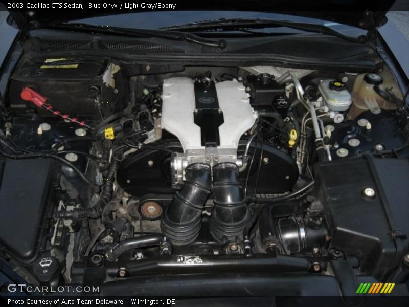 Blue Onyx / Light Gray/Ebony 2003 Cadillac CTS Sedan