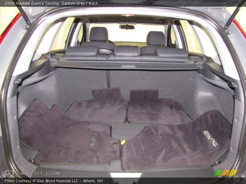 Carbon Gray / Black 2009 Hyundai Elantra Touring