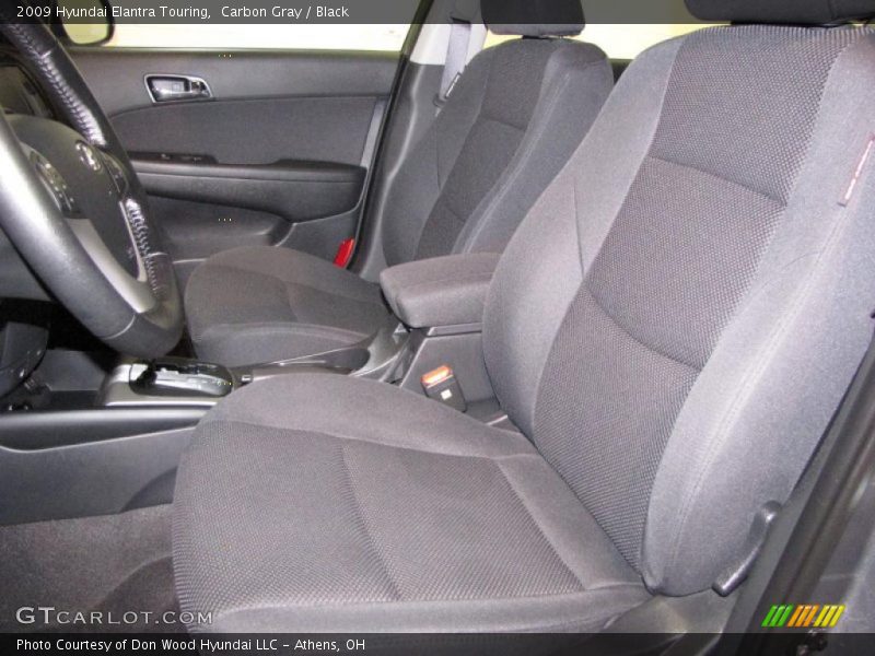 Carbon Gray / Black 2009 Hyundai Elantra Touring