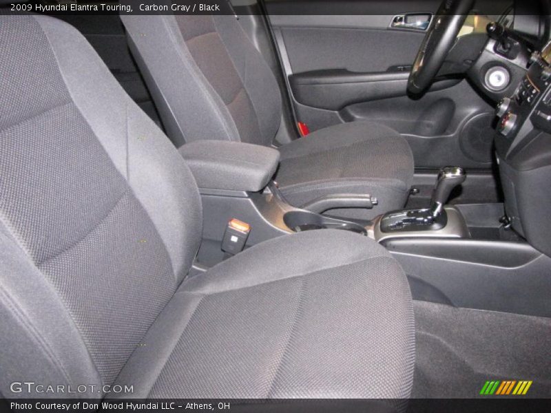 Carbon Gray / Black 2009 Hyundai Elantra Touring