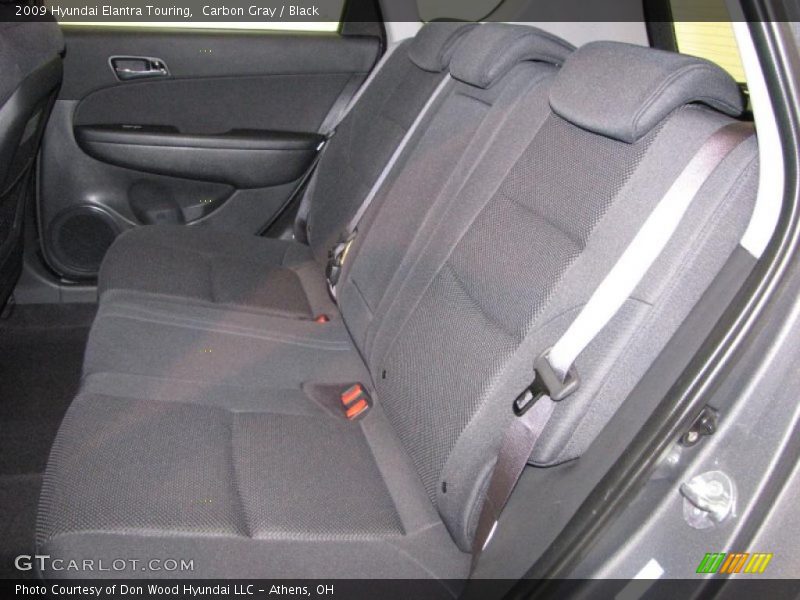 Carbon Gray / Black 2009 Hyundai Elantra Touring