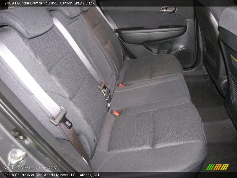 Carbon Gray / Black 2009 Hyundai Elantra Touring