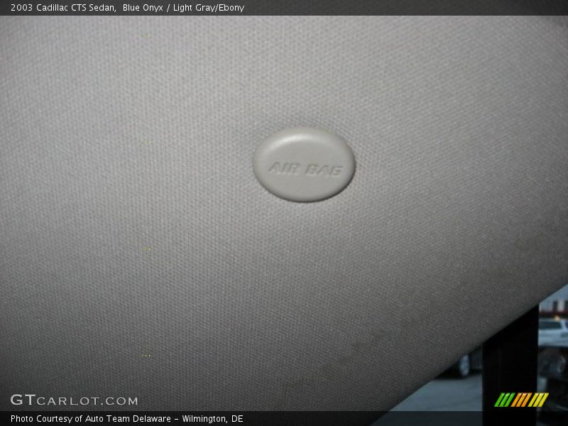 Blue Onyx / Light Gray/Ebony 2003 Cadillac CTS Sedan
