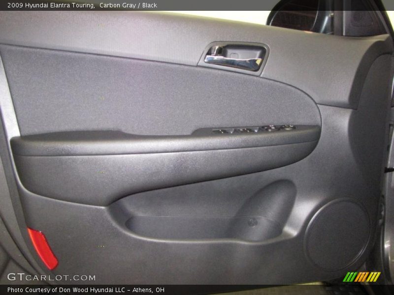 Carbon Gray / Black 2009 Hyundai Elantra Touring