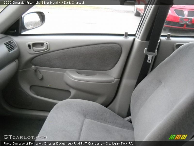 Silver Metallic / Dark Charcoal 2000 Chevrolet Prizm LSi