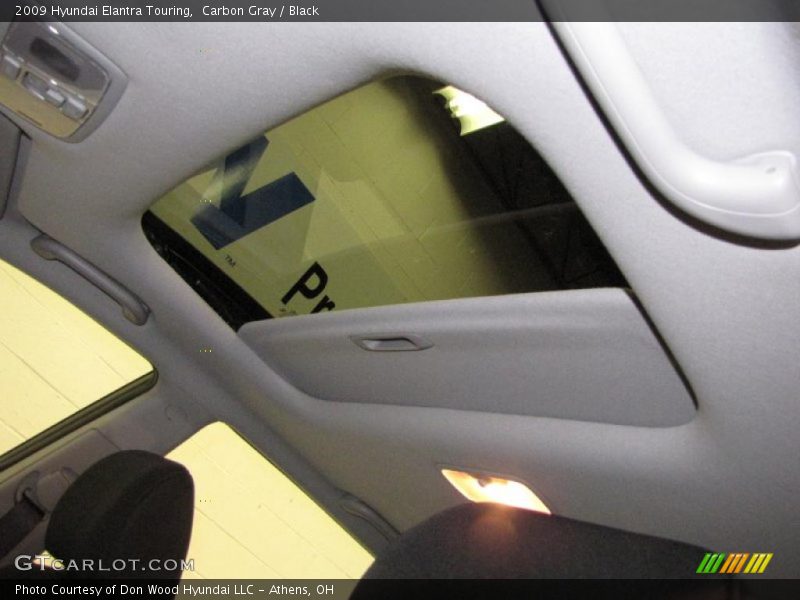 Carbon Gray / Black 2009 Hyundai Elantra Touring