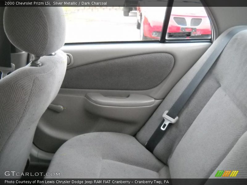 Silver Metallic / Dark Charcoal 2000 Chevrolet Prizm LSi
