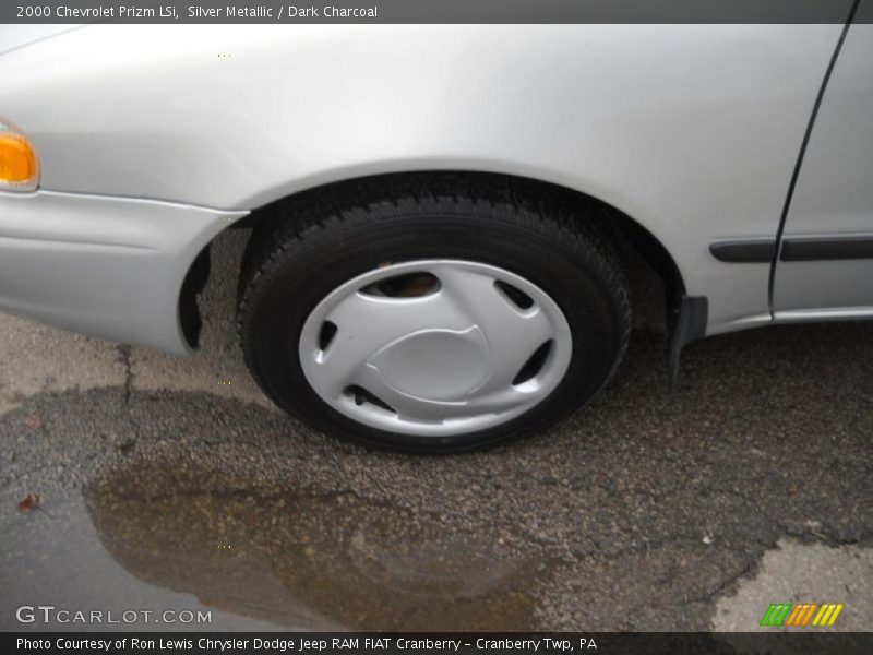 Silver Metallic / Dark Charcoal 2000 Chevrolet Prizm LSi