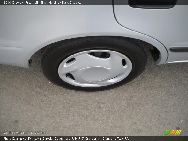 Silver Metallic / Dark Charcoal 2000 Chevrolet Prizm LSi