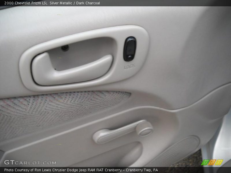 Silver Metallic / Dark Charcoal 2000 Chevrolet Prizm LSi