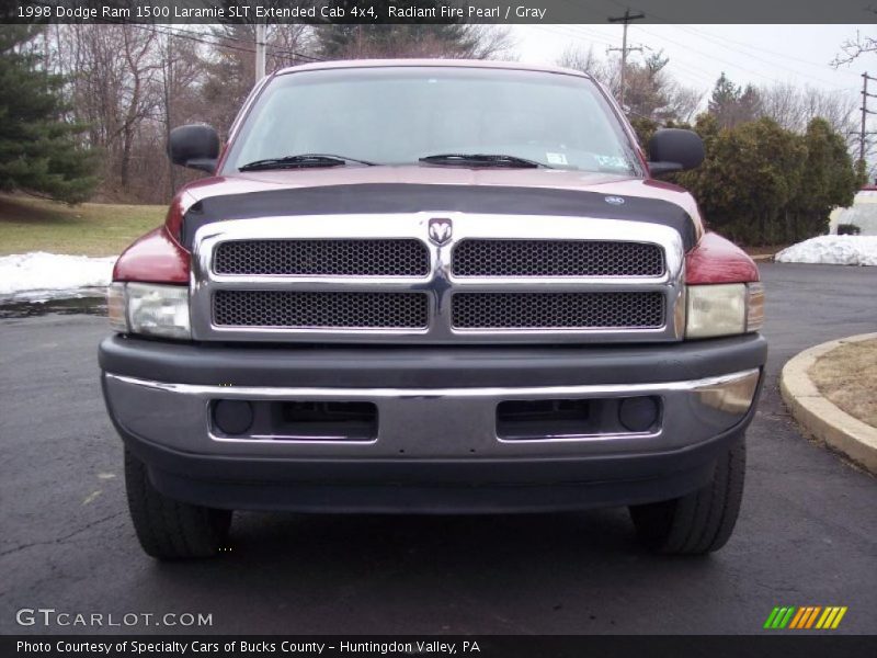 Radiant Fire Pearl / Gray 1998 Dodge Ram 1500 Laramie SLT Extended Cab 4x4